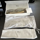 Christian Dior Eyeglasses Gold Tone Cd Logo Frames W/ Case Authentic New. Price: $195.00.