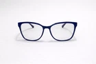 Vince Camuto Women Eyeglasses Blue Rectangular Frames Pre-owned. Price: $36.99.