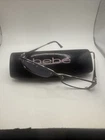 Bebe Eyeglasses Ambitious BB5015 135 Black Metal Rectangle Frames Hard Case. Rx Pre-owned. Price: $25.00.