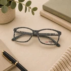 Owp 2150 Eyeglasses Frames Striped Black & Gray Authentic Designer New. Price: $75.00.
