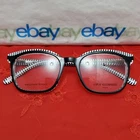 Lulu Guinness L924 Blk Black On Stripes 50 19 140 Cat Eyeglasses Frames New. Price: $108.90.