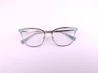 Lucky Brand Eyeglasses, Frames Only, D514, Teal, 52-16-135, Blue/gold, Metal Pre-owned. Price: $39.99.