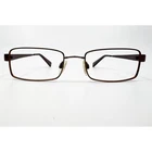 Flexon 444 Eyeglasses Mens Brown Mat Coffee Rectangular Frames 54-19-140 Pre-owned. Price: $39.99.