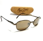 Maui Jim Hulu Sunglasses Copper Titanium Frames W/ Polarized Lenses Mj 551-23 Pre-owned. Price: $289.99.