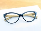 Dolce & Gabbana DG3232 2958 Dark Blue/gold Eyeglasses Frame 53-15-140 Pre-owned. Price: $32.99.