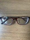 Zenni Women Eyeglass Frames Brown/red 54 16 140 Only Pre-owned. Price: $14.99.