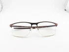 Oakley Eyeglasses Frames Only, Tie Bar 0.5, OX5140-0256, 56-16-135, Satin Corten Pre-owned. Price: $99.99.