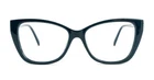 Swarovski 001 Black Eyeglasses Frame 53-15-140 Stones Big Cat SK5290 New. Price: $139.60.