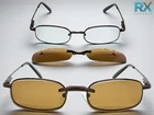 Mens Classy Elegant Optical Eye Glasses Stainless Steel Frame & Magnetic Clip On New. Price: $13.94.