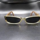 Christian Dior CD3152 Ews Full Rim Sunglasses Frames Brown Gold Made In Italy Pre-owned. Price: $88.36.