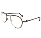 Vintage Eyeworks Eyeglasses Frames Slick 553 Brown Round Full Rim 43-20-125 New. Price: $70.65.