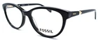 Fossil 6085 807 Women's Eyeglasses Frames 53-16-140 Black New. Price: $35.91.