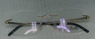 Silhouette Model Number # 5529 Hb 7520 (50 21 140) Gold Frame New. Price: $158.99.