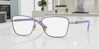 Vogue VO4271B 5140 Top Violet Pale Gold Demo Lens 54 Mm Women's Eyeglasses New. Price: $84.99.