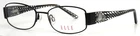 Elle EL18782 Bk Black Womens Rectangle Full Rim Eyeglasses 48-17-130 B:30 New. Price: $24.99.