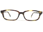 Morgenthal Frederics Eyeglasses Frames 342 Brown Horn Rectangular 52-18-139 New. Price: $48.95.
