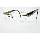 Airlock Eyeglass Frames Womens Green Rimless AL800/56 035 53-18-140 Pre-owned. Price: $55.99.