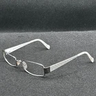 Marc Jacobs Mmj 505 Eyeglasses **frame Only** Silver/white 53-17-130 Used Pre-owned. Price: $20.00.