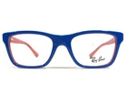 Ray-ban RB1536 3601 Kids Eyeglasses Frames Blue Red Square Full Rim 46-16-125 New. Price: $63.04.