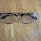 Ray-ban Rb 6346 Frames Eyeglasses Tortoise Shell Metal 52-19-145 Pre-owned. Price: $39.99.