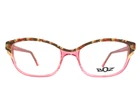 Boz Eyeglasses Frames Radieuse 3031 Clear Pink Vintage Flower Brown 52-17-140 New. Price: $299.99.