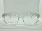 Betsey Johnson Ceo Vibes Clr Eyeglasses Women's Clear Full Rim 54-17-140 Frames New. Price: $59.00.