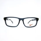 Nike Eyeglasses 5535 070 Dark Grey Square Frame 49 15 130 New. Price: $67.99.