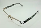 Owp Frames Only Eyeglasses Mod 1352-100 Black 52-19-135 Pre-owned. Price: $48.88.