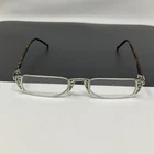 Brighton Shakespeare Reading SR047 Eyeglasses Silver Tortoise 140 +1.00 Readers Pre-owned. Price: $50.00.