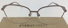 Eyebuydirect Star 55-16-140 C2 Rose Gold Metal Eyeglasses Frames Only C56 Pre-owned. Price: $34.99.