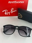 Ray-ban RB4187 622/8G 54MM Black Frame Grey Lens Unisex Sunglasses New. Price: $65.89.