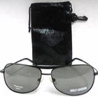 Harley Davidson HDX834 Black Metal Aviator Sunglasses Frame 58-13-140 New W/case. Price: $69.95.