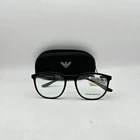 Emporio Armani Mens Large Square Full Rim Eyeglases EA3229 Matte Black New. Price: $69.99.