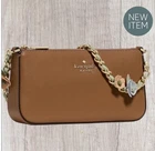 Nwt Kate Spade K0488 Gemini Pochette Bungalow Multi,retail $199 New. Price: $83.00.