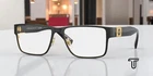 Versace VE1274 1436 Rectangle Matte Blak/gold Demo Lens 55 Mm Men's Eyeglasses New. Price: $120.95.
