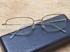 Hart Schaffner Marx T-104 Half Rim Silver Eyeglasses Frames Xxl Large Amber Rare Pre-owned. Price: $99.00.