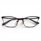 Heartland Emily Burgundy Eyeglasses Frames 53-17-135 Full Rim Metal Pre-owned. Price: $22.74.
