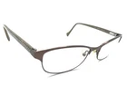 Lucky Brand D102 Brown Black Stripe Eyeglasses Frames 53-16 135 Women Designer Pre-owned. Price: $64.99.