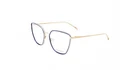 Rag & Bone RNB3028 Gold Blue 55/17/140 Woman Eyewear Frame New. Price: $91.00.