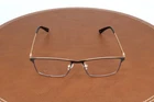 Capri Grande 811 Gunmetal Rectangle Eyeglasses Frames 58-19-150 New. Price: $34.95.