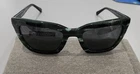 Coach Hc 8203 L1630 Emerald Glitter Varsity Stripe Sunglasses Peepers Softcase Pre-owned. Price: $39.99.