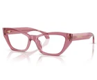 Versace VE3373U 4015 Transparent Pink Eyeglasses Frames 52-17 -140 New. Price: $125.00.
