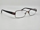 Nine West NW1038 211 Bronze Tortoise Rhinestone Eyeglasses Frame W/ Flexhinge Pre-owned. Price: $21.99.