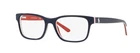 Polo Ralph Lauren Kid's Eyeglasses Frames PP8534, Shiny Navy Blue On White/red New. Price: $49.00.