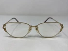 Palman P-2323 18KGP 53-15-130 Gold Plated Full Rim Eyeglasses Frame MH12 Pre-owned. Price: $36.00.