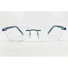 Silhouette 4406 6056 Rimless Eyeglasses Teal Blue Green 53-17-135 Austria Pre-owned. Price: $63.99.