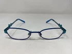 Jessica Mcclintock Jmk 420 Violet 45-17-125 Blue Full Rim Eyeglasses Frame UM71 New. Price: $55.00.