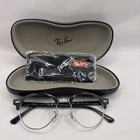 Ray-ban RB4246-V 2000 Black/silver Split Eyeglasses Frame 49-19-140 New. Price: $81.49.
