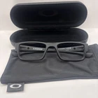 New Oakley Airdrop OX8046-0151 Satin Black Eyeglasses Frames 51-18-143MM. Price: $134.95.