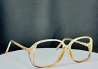 Vtg Oceans 36 2 Womens Tan Glam Butterfly Full Rim Eyeglasses Frames Only Pre-owned. Price: $34.99.
